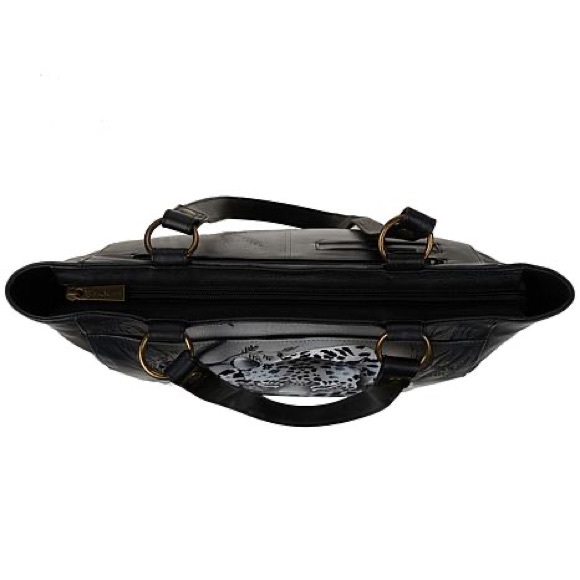 Anuschka Hand-Painted Tote **Sold Out** - Picture 3 of 6